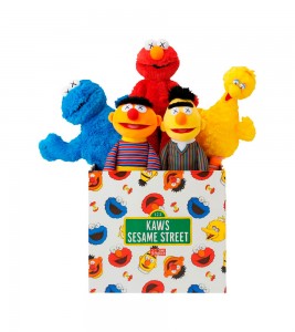 KAWS Sesame Street Uniqlo Plush Toy Complete Box Set Multi