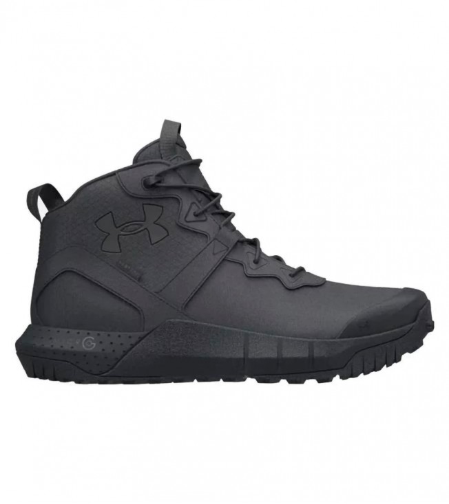 Мужские Under Armour Micro G Valsetz Mid Leather Waterproof Tactical Boots