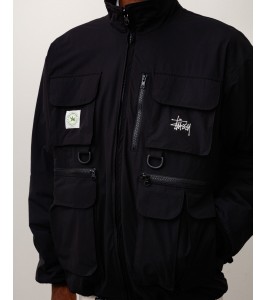 Куртка Stussy Junya Tactical Jacket Black - Фото №2