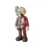 KAWS Companion Flayed Open Edition Vinyl Figure Brown 28 см