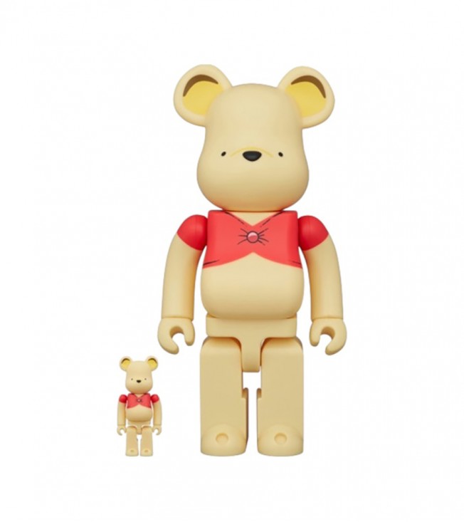 Bearbrick Disney Winnie The Pooh (Original Ver.) 100% & 400% Set