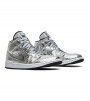 Кроссовки Jordan 1 Mid SE Disco Metallic Silver WMNS