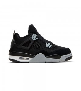Jordan 4 Retro Black Canvas (GS)