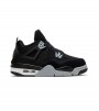 Jordan 4 Retro Black Canvas (GS)