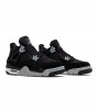 Jordan 4 Retro Black Canvas (GS)