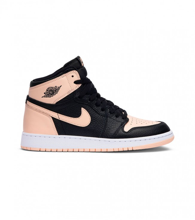 Кроссовки Air Jordan 1 Retro High Black Hyper Pink 2 GS