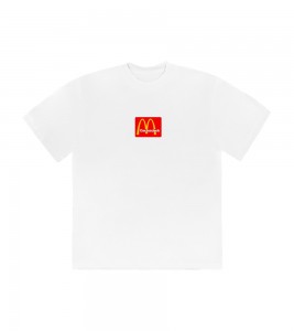 Футболка Travis Scott x McDonald's Sesame White