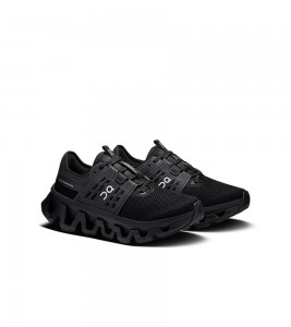 On Running Cloudswift Black Silver Wmns #20