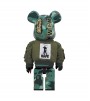 Bearbrick x Bape x Alpha Industries 1000%