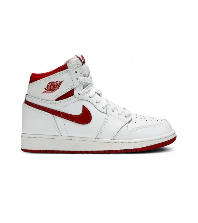 Кроссовки Air Jordan 1 Retro High Og Metallic Red 2017 GS