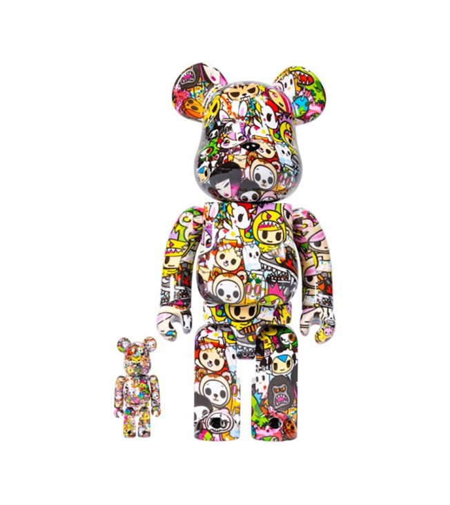 Bearbrick Tokidoki 20th Anniversary 100% & 400% Set