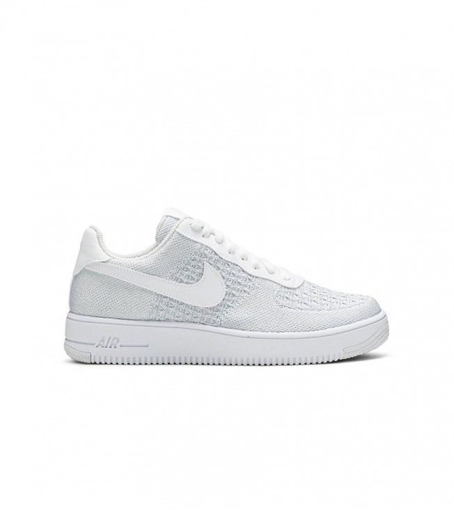 Nike Air Force 1 Flyknit 2 White Pure Platinum