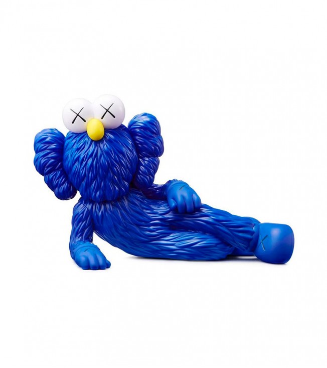 KAWS TIME OFF Vinyl Figure Blue