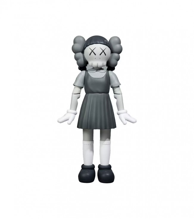 Kaws Young-hee Vinyl Figure Monotone