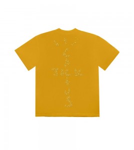 Футболка Travis Scott x McDonald's Sesame Inv II Gold - Фото №2