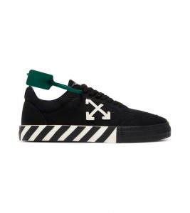 OFF-WHITE Vulc Low Canvas Black White Black (SS22)