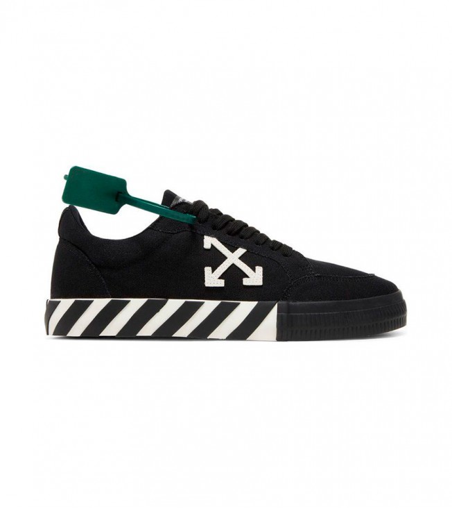 OFF-WHITE Vulc Low Canvas Black White Black (SS22)