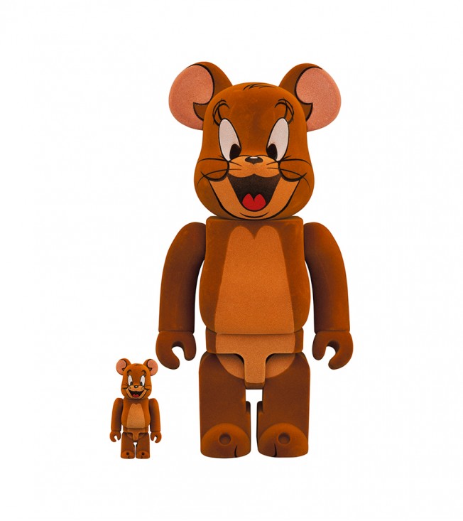 Bearbrick Tom and Jerry: Jerry Flocky 100% & 400%