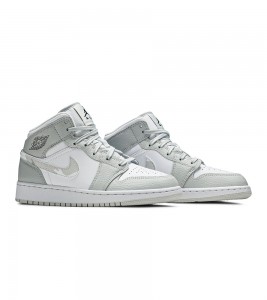 Кроссовки Air Jordan 1 Mid Grey Camo GS - ???? ?20