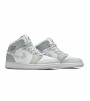 Кроссовки Air Jordan 1 Mid Grey Camo GS