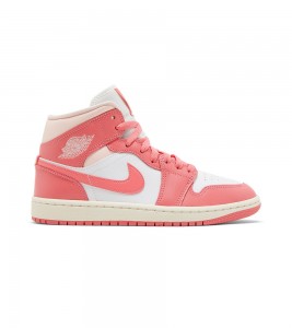 Jordan 1 Mid Strawberries and Cream WMNS