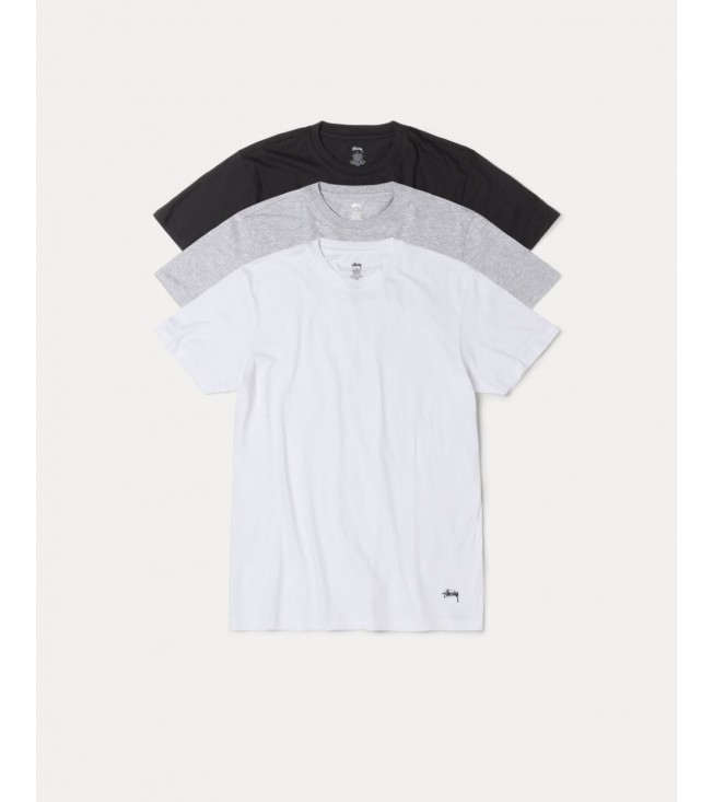 Футболка Stussy Tees 3 Pack Multicolor