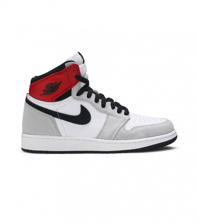 Кроссовки Air Jordan 1 Retro High Light Smoke Grey GS