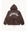 Куртка Stussy Hooded Coaches Jacket Brown