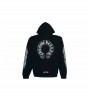 Худи Chrome Hearts Horse Shoe Floral Hoodie Black