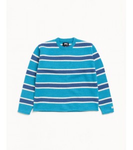 Свитер Stussy Striped Wool Sweater Blue