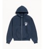 Худи Stussy Long Haul Zip Hoodie Navy
