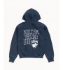 Худи Stussy Long Haul Zip Hoodie Navy
