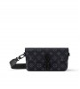 Кошелек Louis Vuitton Montsouris Wearable Wallet Monogram Eclipse Canvas