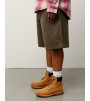 Шорты Stussy Washed Canvas Work Short Brown