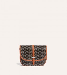 Сумка Goyard Belvedere PM Bag Black & Tan - Фото №2