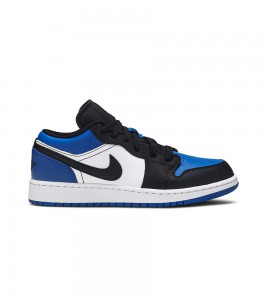 Кроссовки Air Jordan 1 Low Royal Toe GS