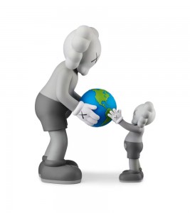 KAWS THE PROMISE Vinyl Figure Grey - Фото №2