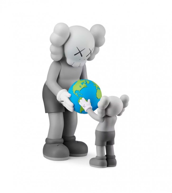 KAWS THE PROMISE Vinyl Figure Grey