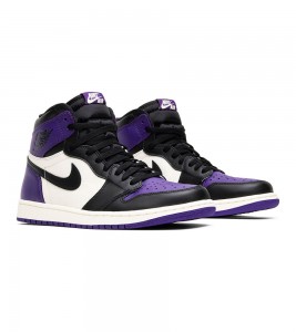 Кроссовки Jordan 1 Retro High Court Purple - Фото №2