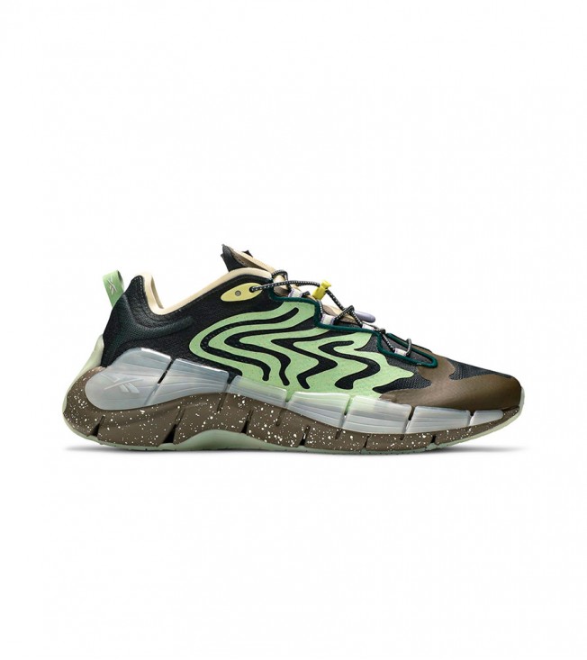 Кроссовки Reebok Zig Kinetica II Brain Dead Grey Green