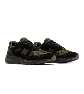 New Balance 991v2 MiUK Stone Island Black - Фото №2
