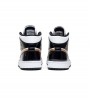 Кроссовки Air Jordan 1 Mid Patent Black Gold