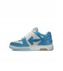 OFF-WHITE OOO Low Out Of Office Suede White Light Blue
