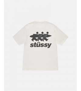 Stussy Surfwalk Pigment Dyed Tee Natural