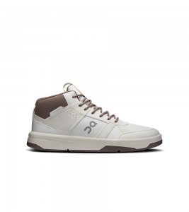 On Running The Roger Clubhouse Mid Ivory Ash
