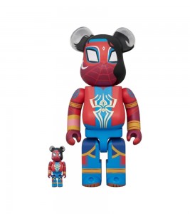 Bearbrick Marvel Spider-Man Across the Spiderverse India 100% & 400% Set