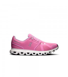 On Running Cloud 6 Raspberry White Wmns