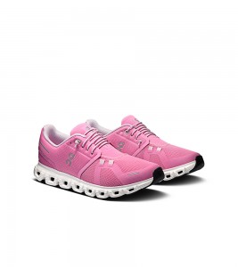 On Running Cloud 6 Raspberry White Wmns #20