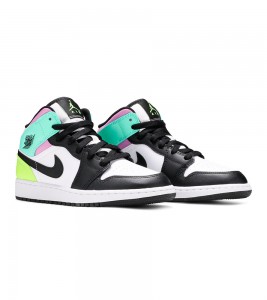 Кроссовки Jordan 1 Mi Pastel Black Toe (GS) - ???? ?20