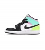 Кроссовки Jordan 1 Mi Pastel Black Toe (GS)